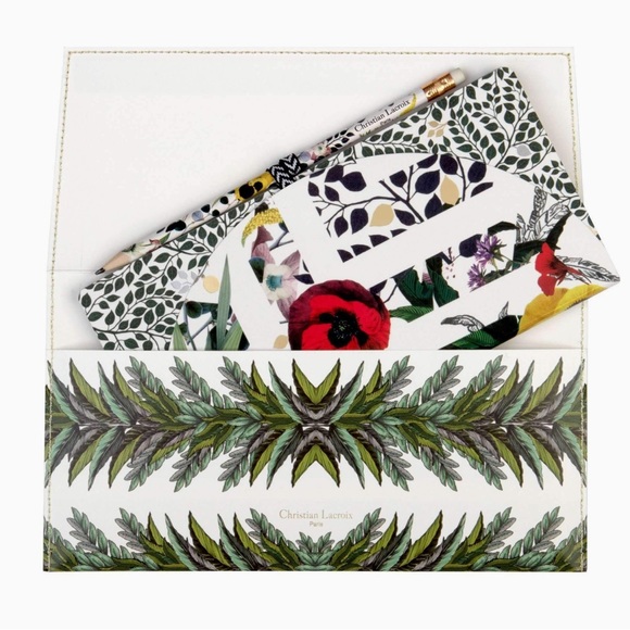 Christian Lacroix Primavera Notebook Set with Pencil & Pouch - Picture 3 of 6